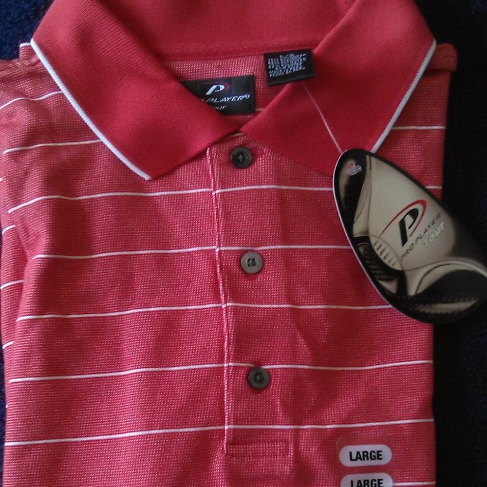 Sports Red Shirt Pro Player Tour
